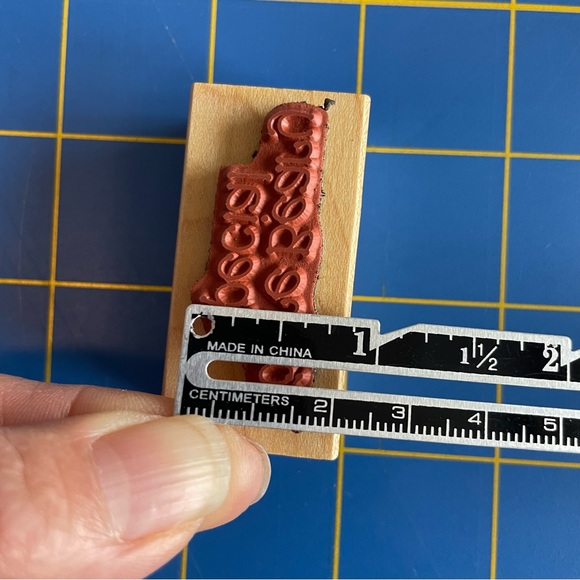 Bear Sayings Rubber Stamp set, You’re Beary Sweet, You’re Beary Special, 90’s - Picture 10 of 10